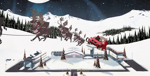 Honda chế tạo xe cho… ông già Noel